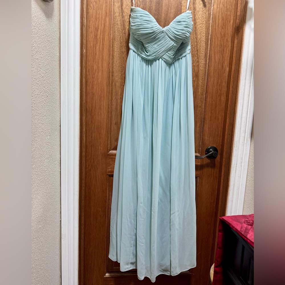 Donna Morgan Aqua Evening Dress 6